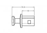 USB Type B Female Cover